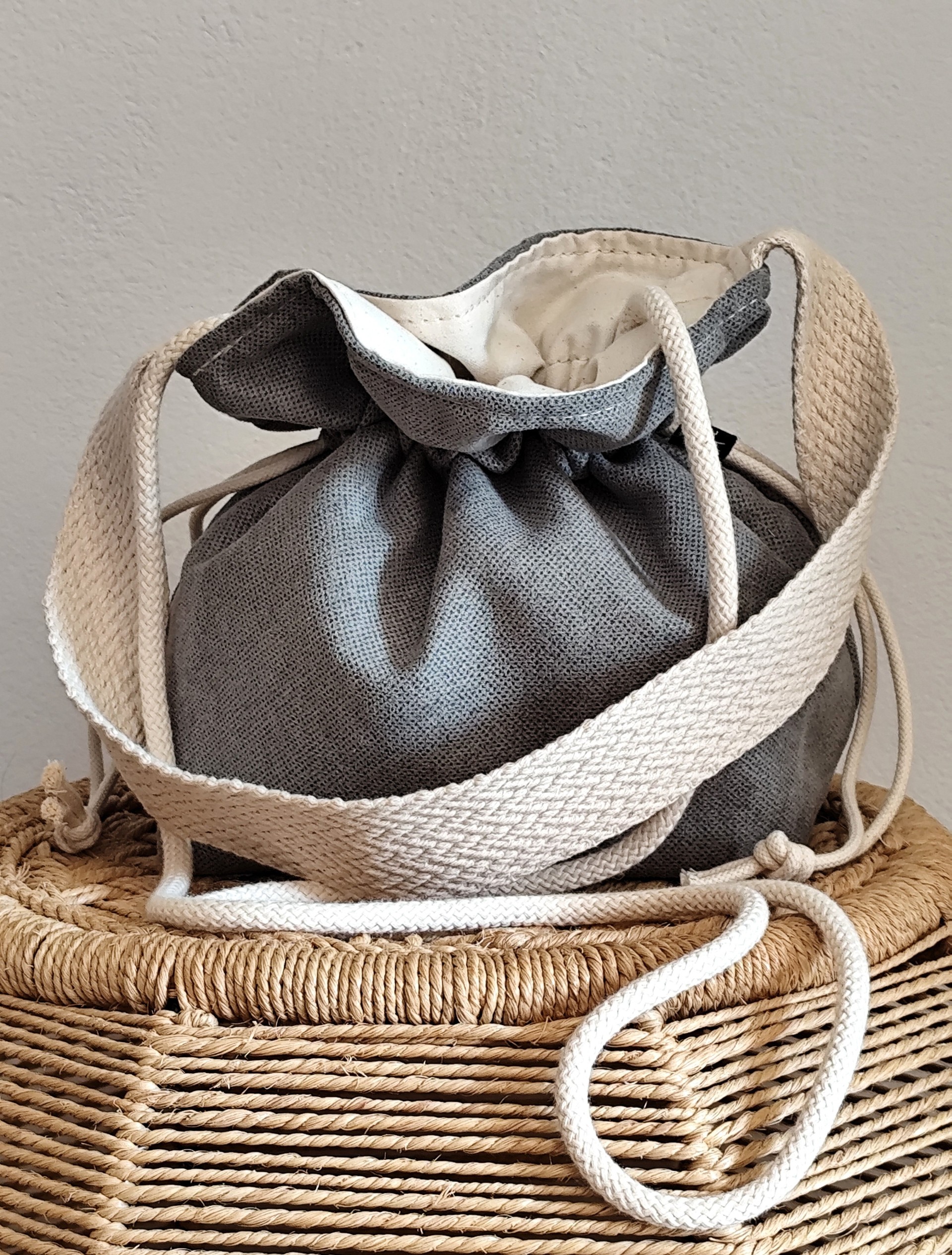 Grey Cloud Pouch